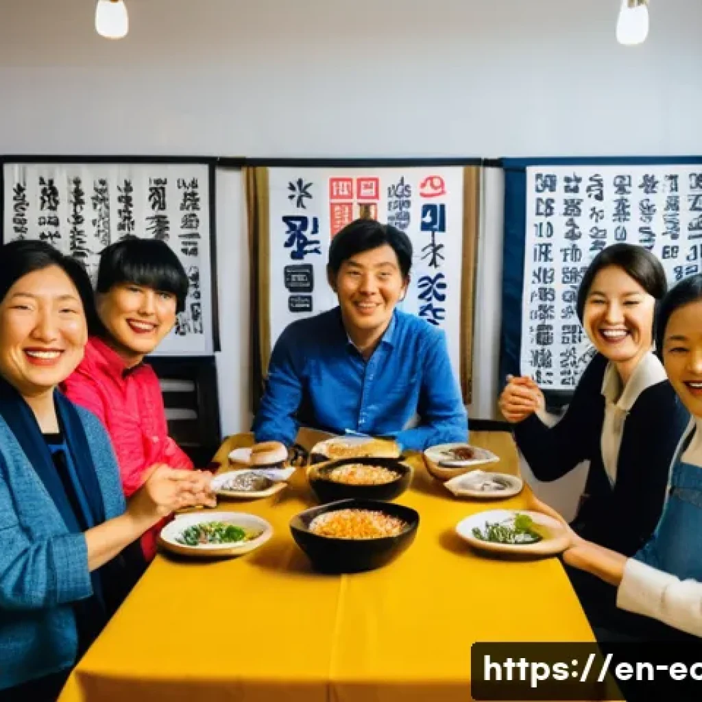 에콰도르에서 한인 커뮤니티 찾기 - A lively community gathering of Korean expatriates in Quito, Ecuador, held at a cozy local Korean re...